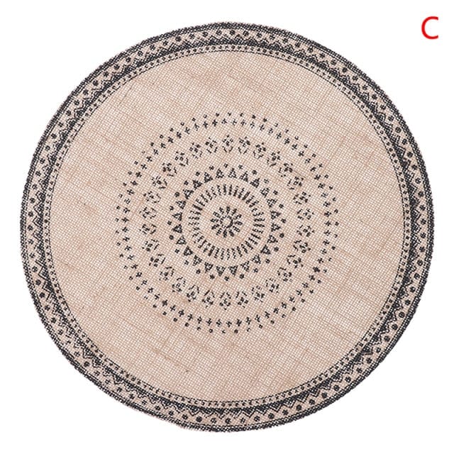 Set De Table Rond Action Jute