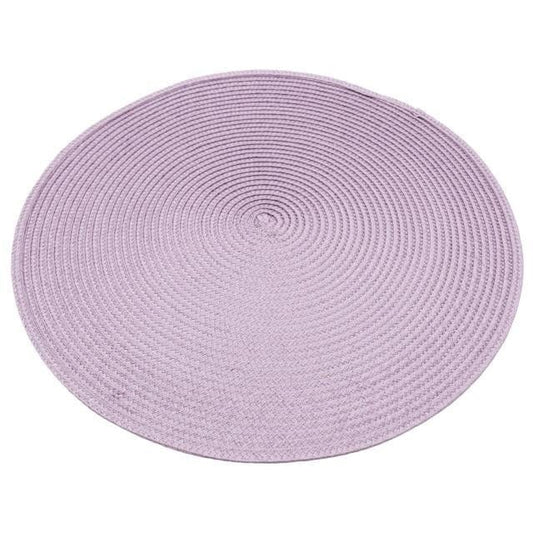 Set De Table Rond Intissé Rose