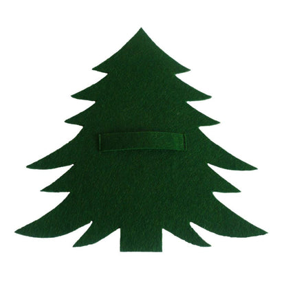 Set De Table Sapin De Noel Vert Pour Couverts De Table